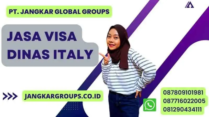 Jasa Visa Dinas Italy