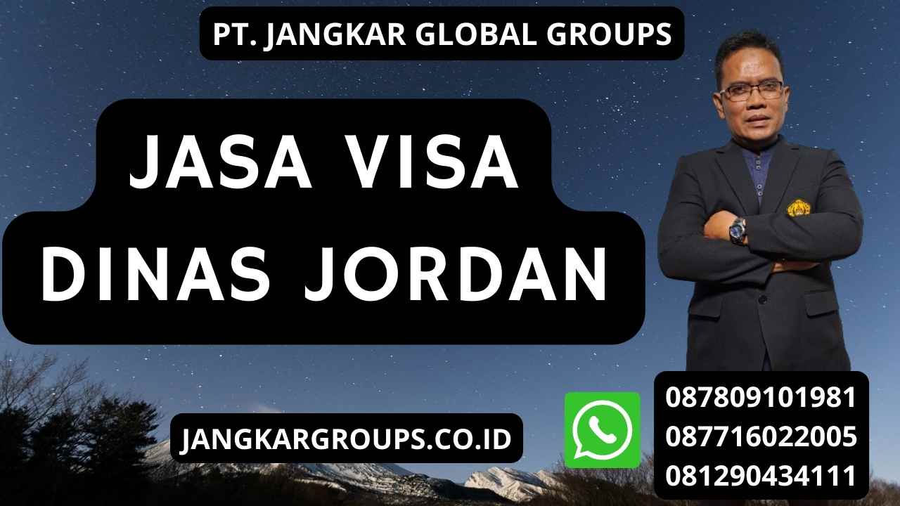 Jasa Visa Dinas Jordan