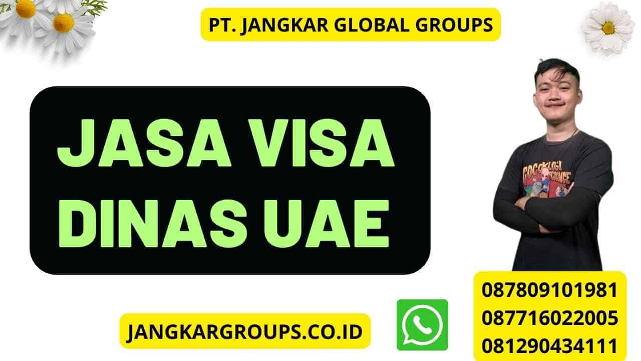 Jasa Visa Dinas UAE 