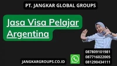 Jasa Visa Pelajar Argentina