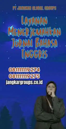 Layanan Menerjemahkan Jurnal Bahasa Inggris