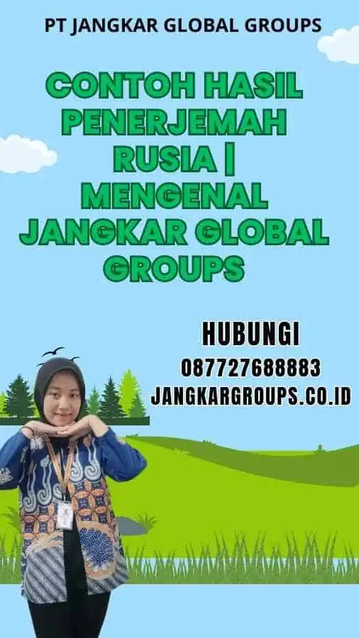 Contoh Hasil Penerjemah Rusia Mengenal Jangkar Global Groups