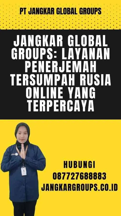 Jangkar Global Groups Layanan Penerjemah Tersumpah Rusia Online Yang Terpercaya