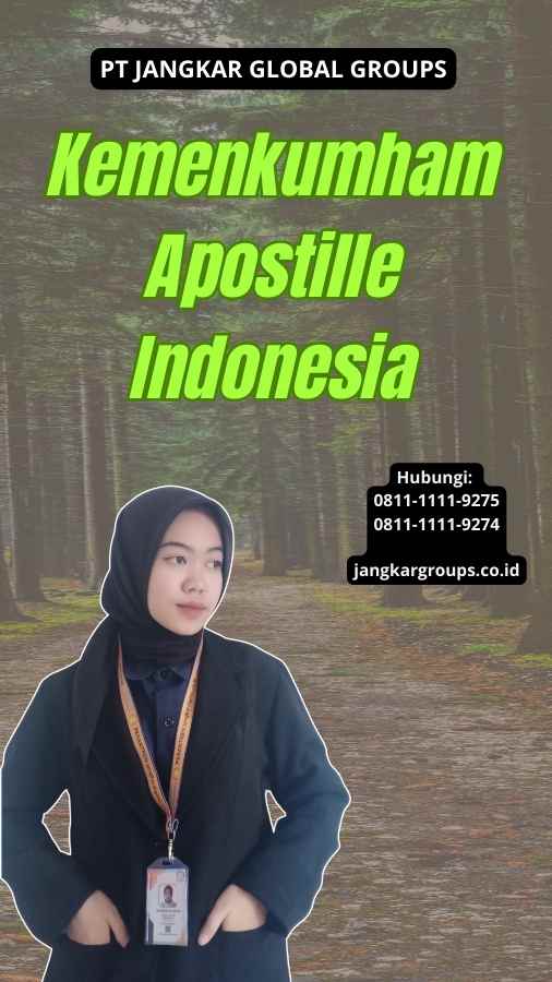 Kemenkumham Apostille Indonesia