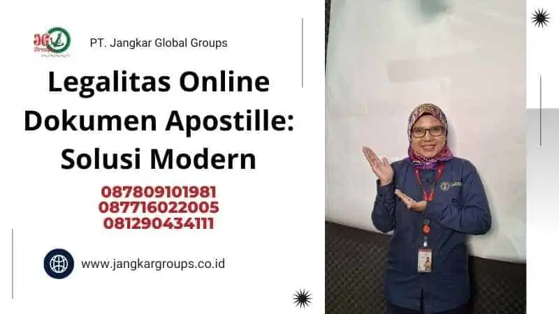 Legalitas Online Dokumen Apostille: Solusi Modern