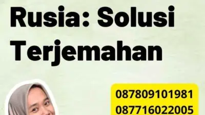 Mengenal Jasa Penerjemah Rusia: Solusi Terjemahan