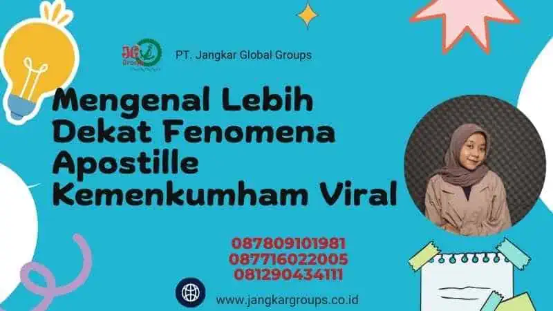 Mengenal Lebih Dekat Fenomena Apostille Kemenkumham Viral