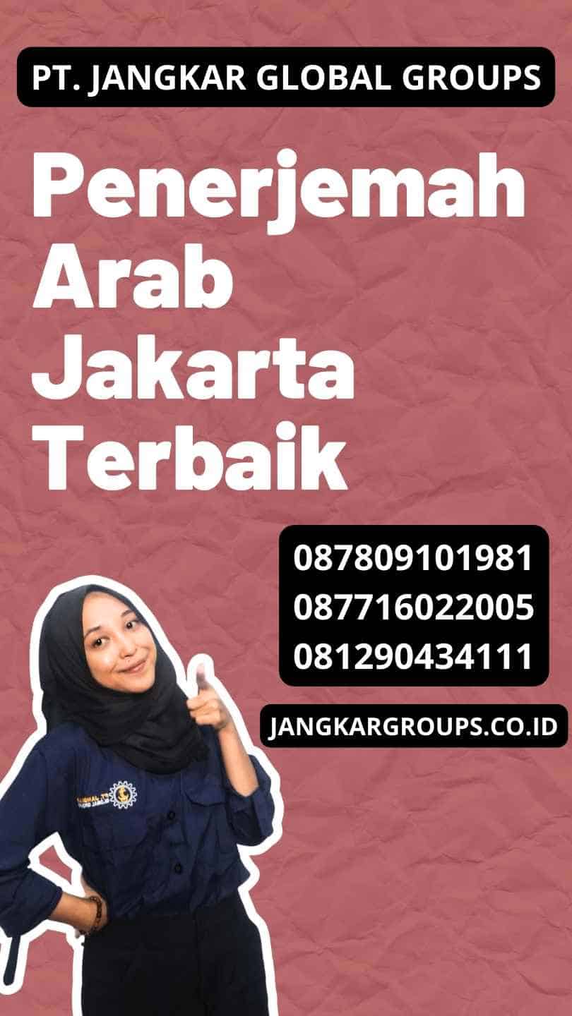 Penerjemah Arab Jakarta Terbaik