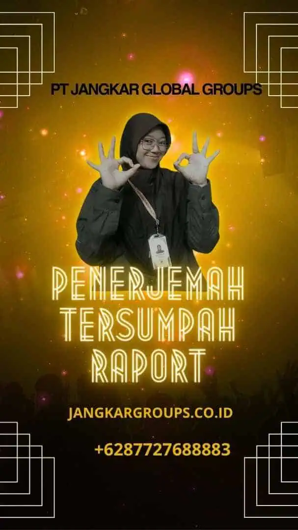 Penerjemah Tersumpah Raport