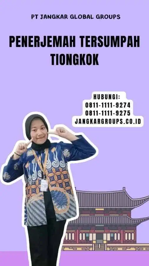 Penerjemah Tersumpah Tiongkok