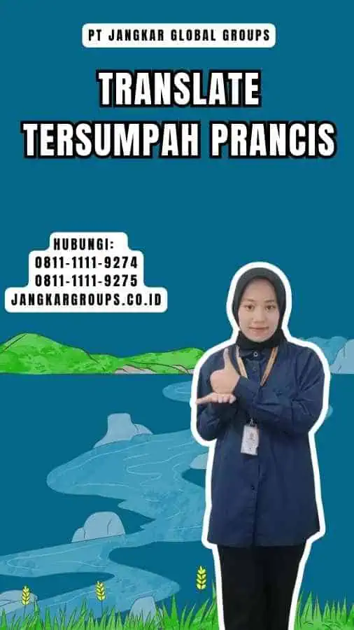 Translate Tersumpah Prancis