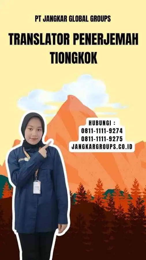 Translator Penerjemah Tiongkok