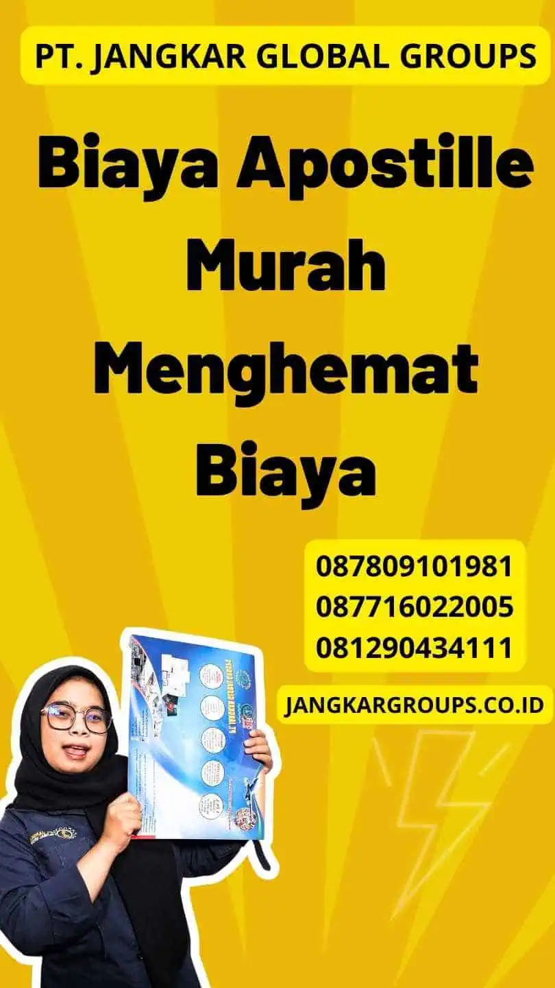 Biaya Apostille Murah Menghemat Biaya