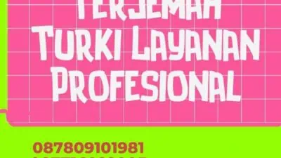 Contoh Dokumen Terjemah Turki Layanan Profesional