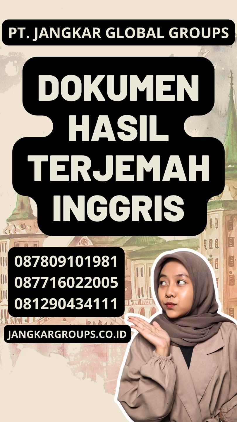 Dokumen Hasil Terjemah Inggris 