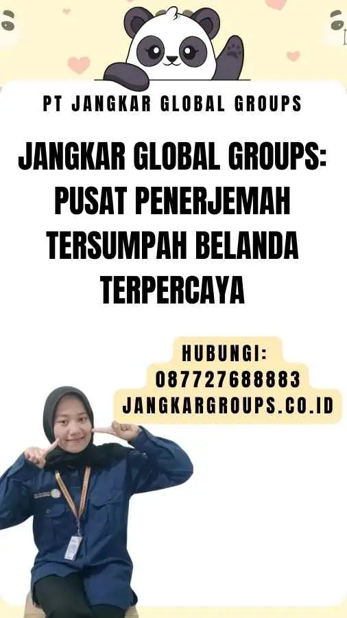 Pusat Penerjemah Tersumpah Belanda – Jangkar Global Groups