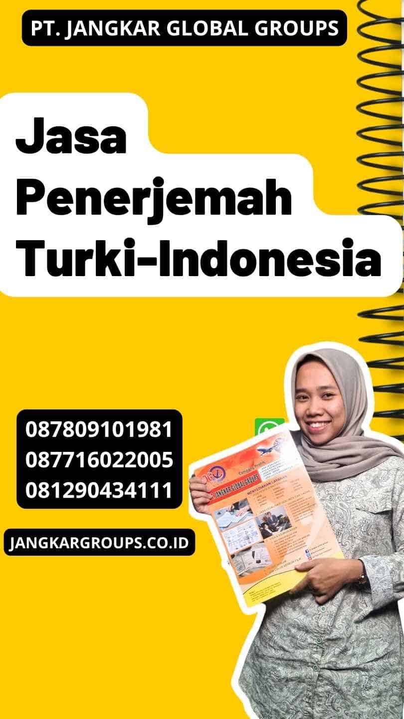 Jasa Penerjemah Turki-Indonesia