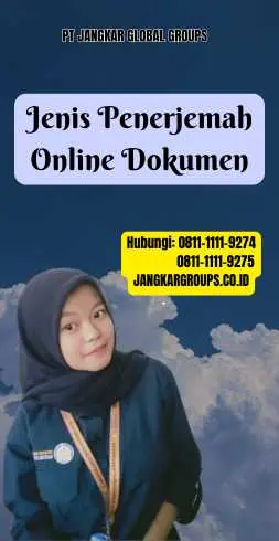 Jenis Penerjemah Online Dokumen