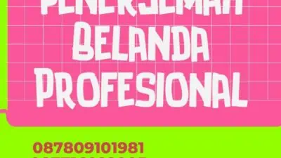 Kantor Jasa Penerjemah Belanda Profesional