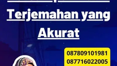 Kantor Penerjemah Tersumpah Turki Terjemahan yang Akurat