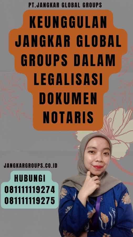 Keunggulan Jangkar Global Groups dalam Legalisasi Dokumen Notaris