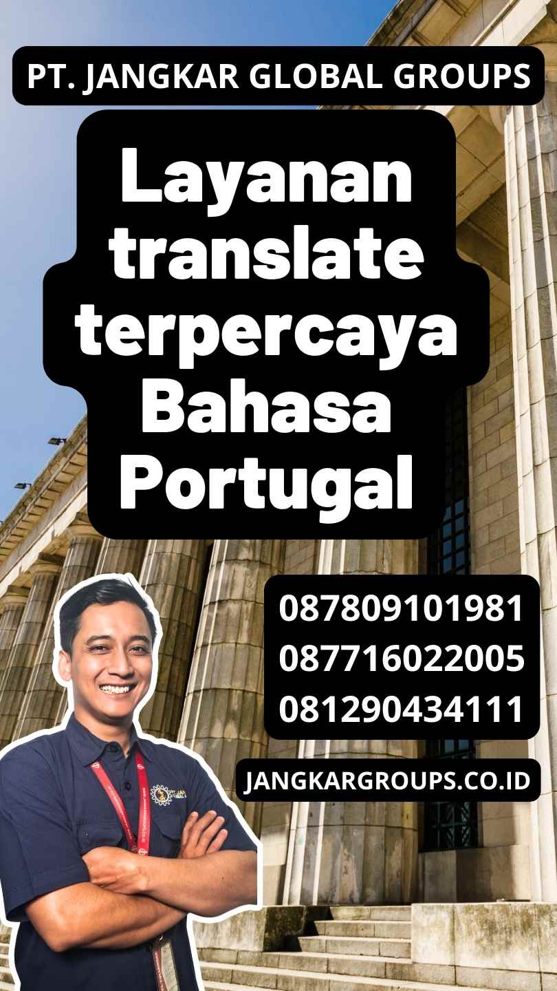 Layanan translate terpercaya Bahasa Portugal