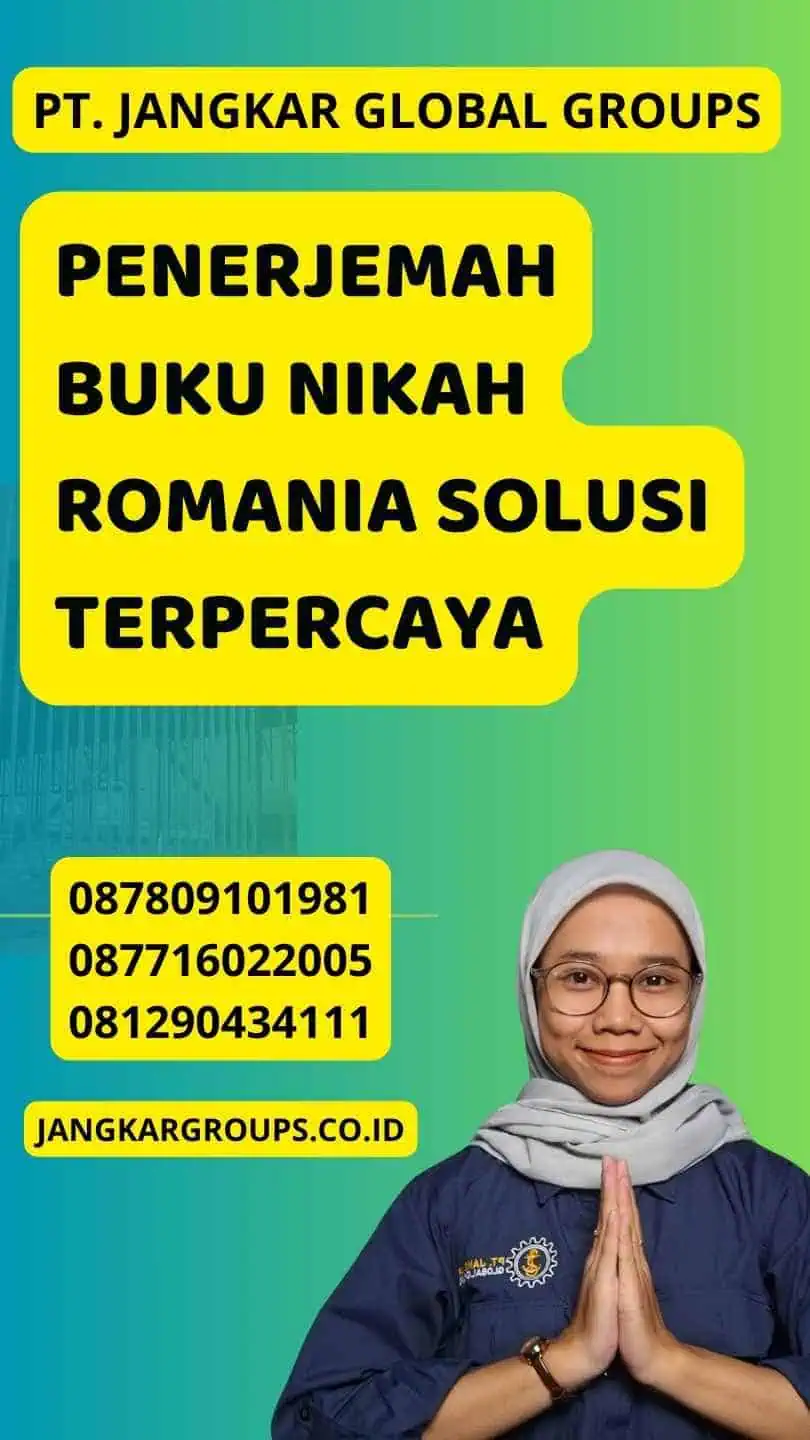 Penerjemah Buku Nikah Romania Solusi Terpercaya