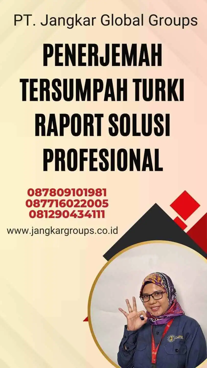 Penerjemah Tersumpah Turki Raport Solusi Profesional