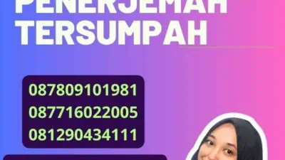 Penerjemahan Jerman Terbaik Penerjemah Tersumpah