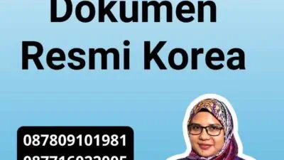 Pentingnya Penerjemah Dokumen Resmi Korea