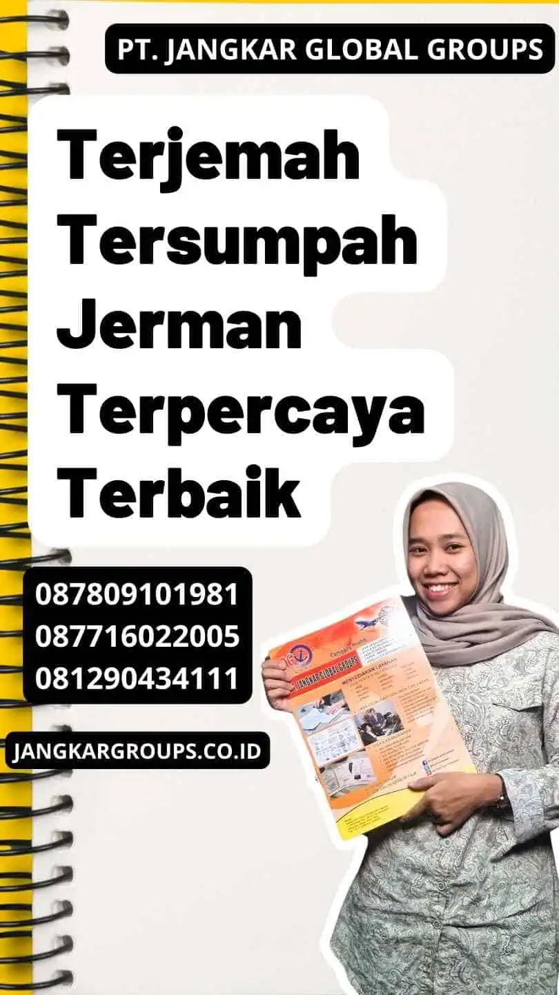 Terjemah Tersumpah Jerman Terpercaya Terbaik