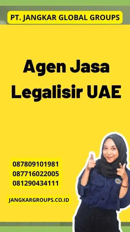 Agen Jasa Legalisir UAE