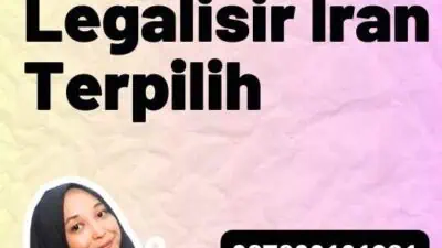 Agent Legalisir Iran Terpilih