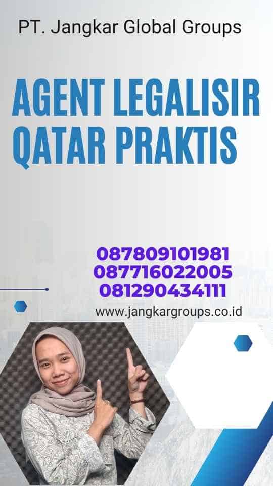 Agent Legalisir Qatar Praktis