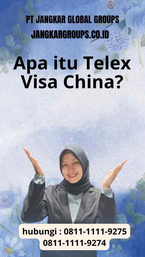 Apa itu Telex Visa China? - Informasi Terbaru Telex Visa China
