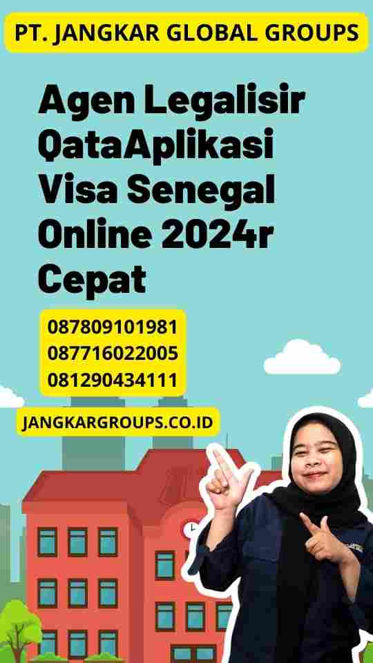 Aplikasi Visa Senegal Online 2024