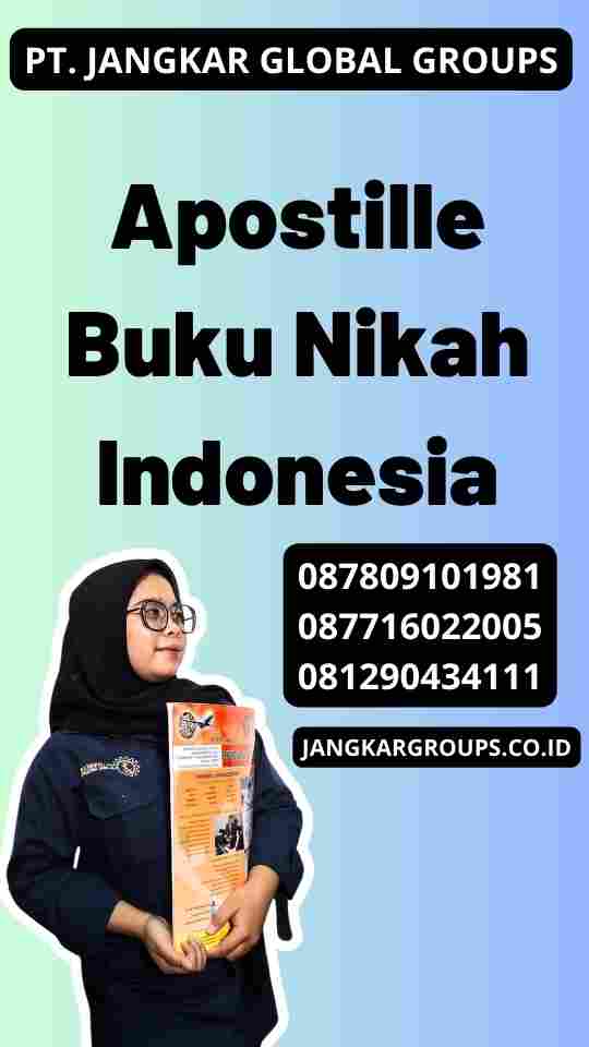 Apostille Buku Nikah Indonesia