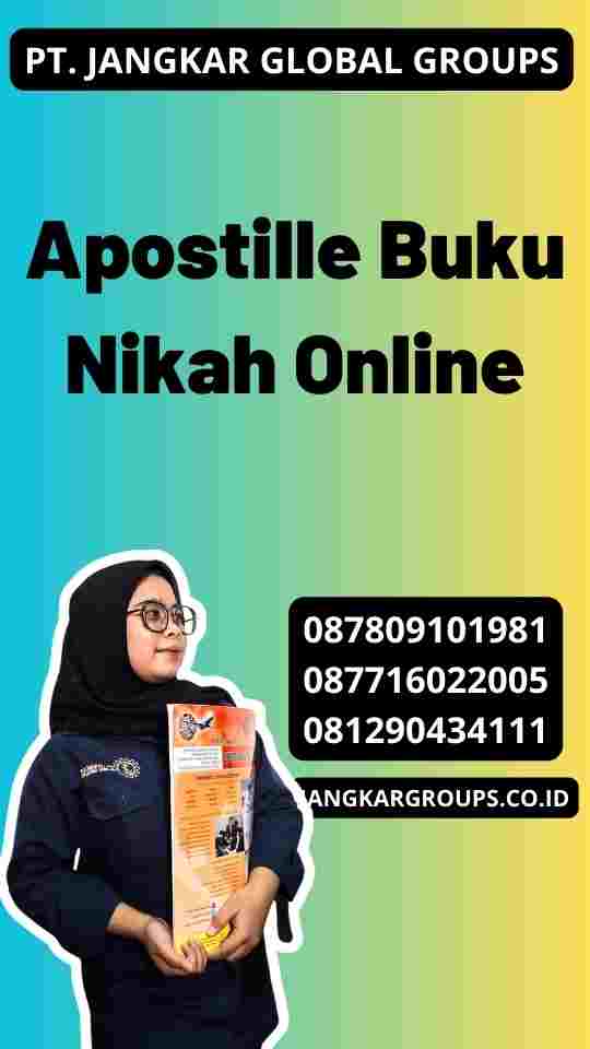 Apostille Buku Nikah Online