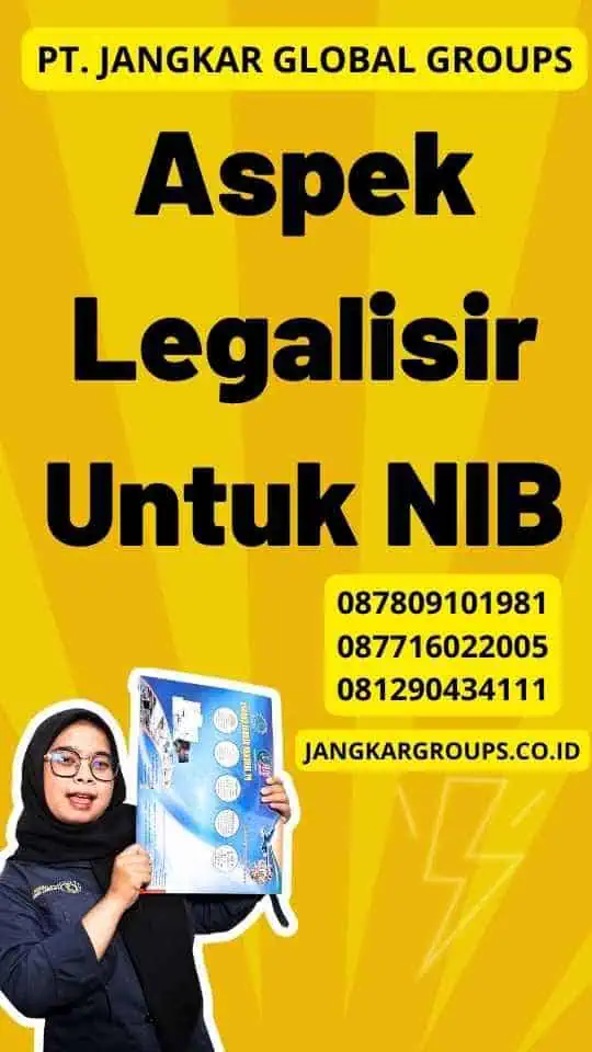 Aspek Legalisir Untuk NIB