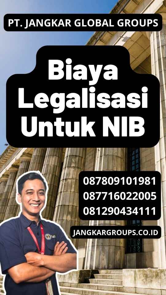 Biaya Legalisasi Untuk NIB