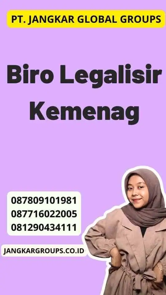 Biro Legalisir Kemenag