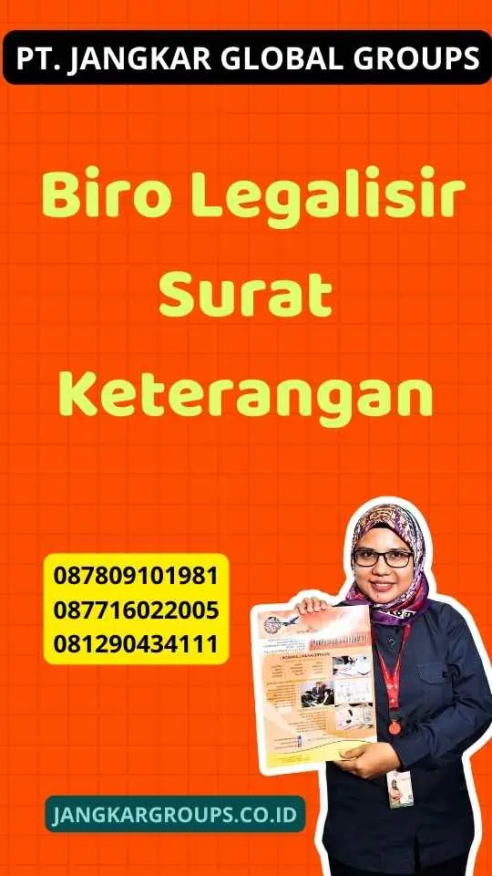 Biro Legalisir Surat Keterangan