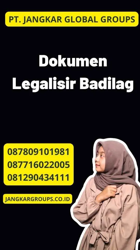 Dokumen Legalisir Badilag