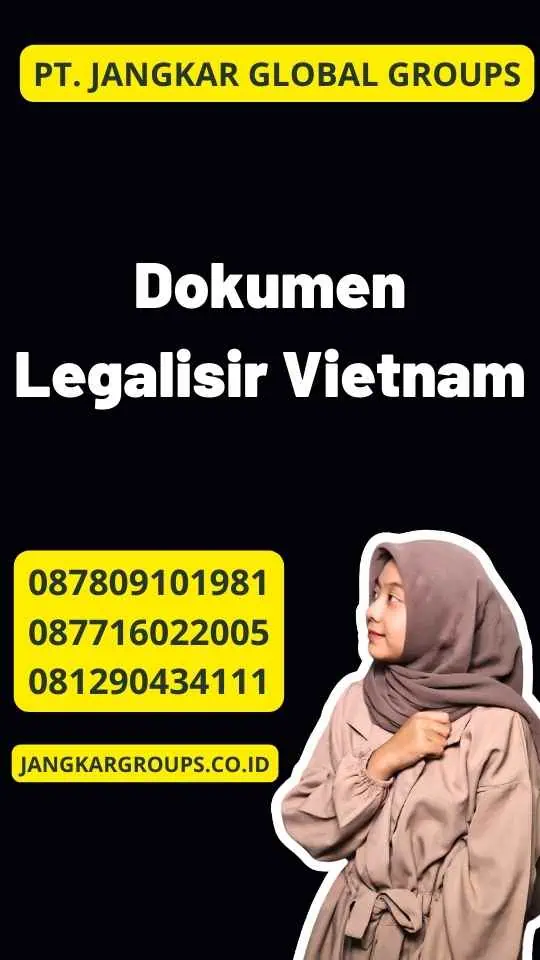 Dokumen Legalisir Vietnam