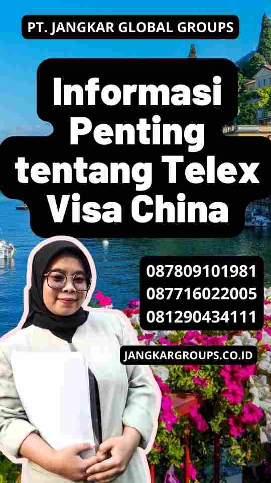 Informasi Penting tentang Telex Visa China