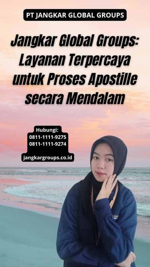 Jangkar Global Groups Layanan Terpercaya untuk Proses Apostille secara Mendalam