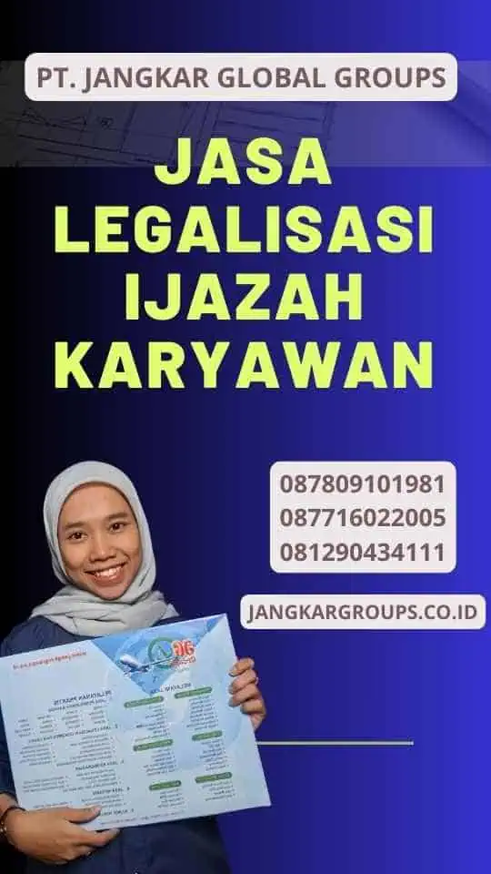 Jasa Legalisasi Ijazah Karyawan