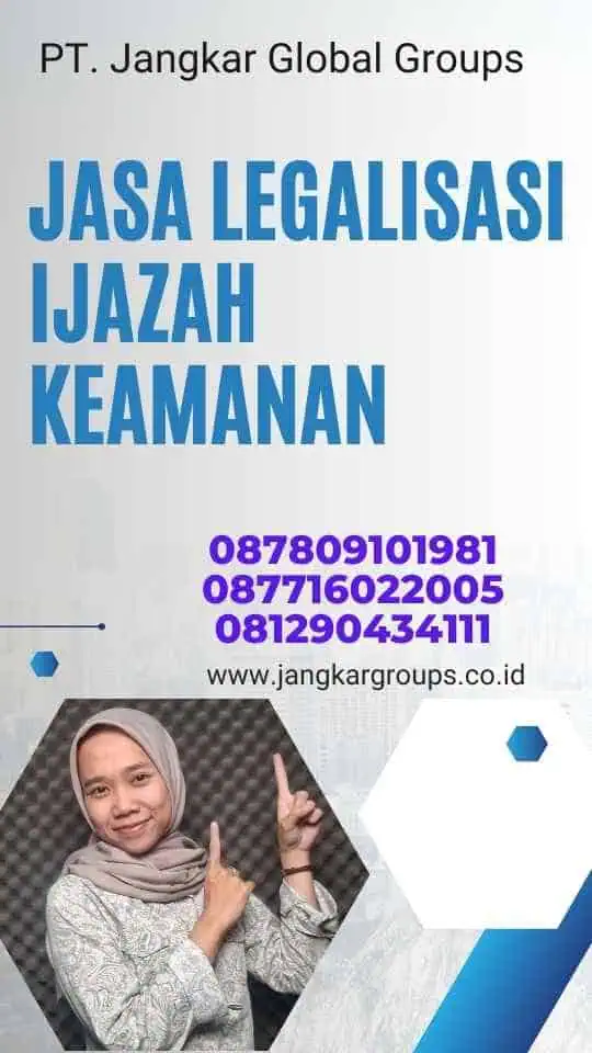 Jasa Legalisasi Ijazah Keamanan