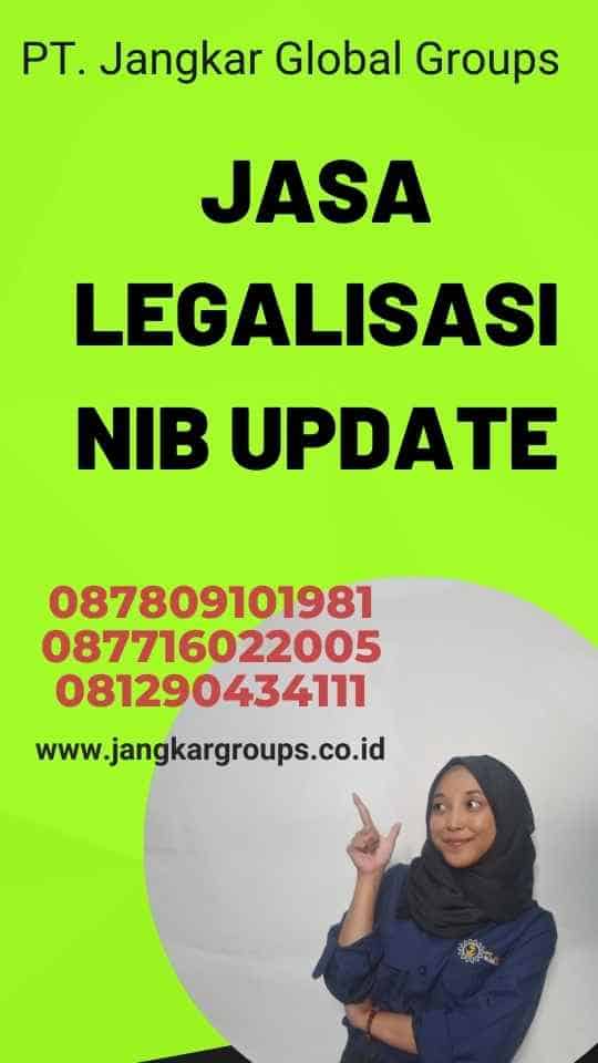 Jasa Legalisasi NIB Update