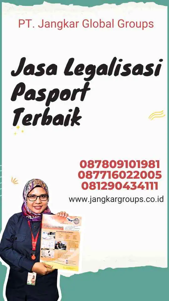 Jasa Legalisasi Pasport Terbaik